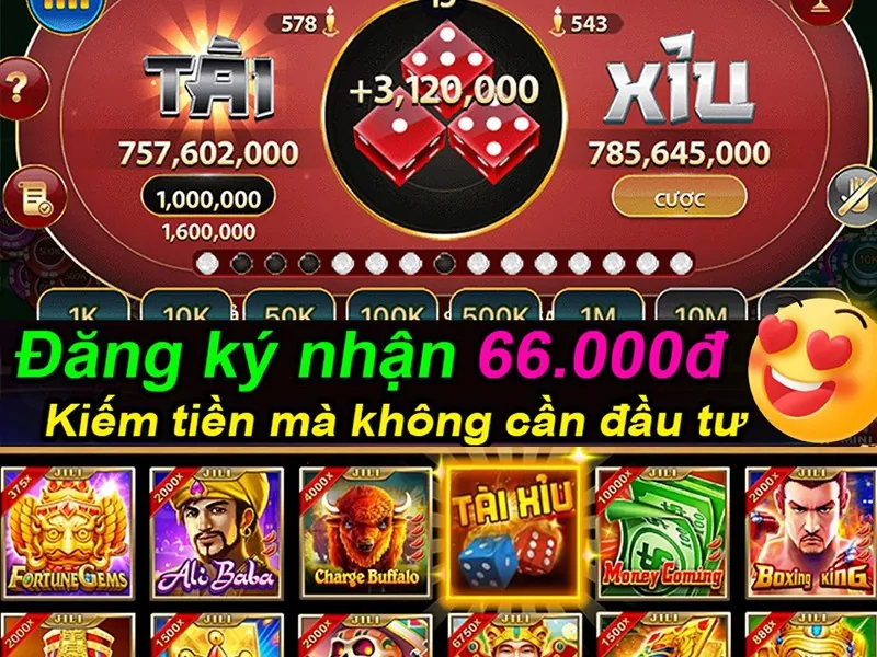 Màn hình trình duyệt web đang truy cập trang game bài H5