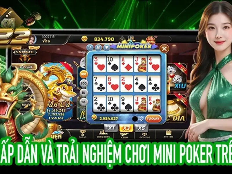 Bạn bè vui vẻ chơi game bài đổi thưởng trực tuyến