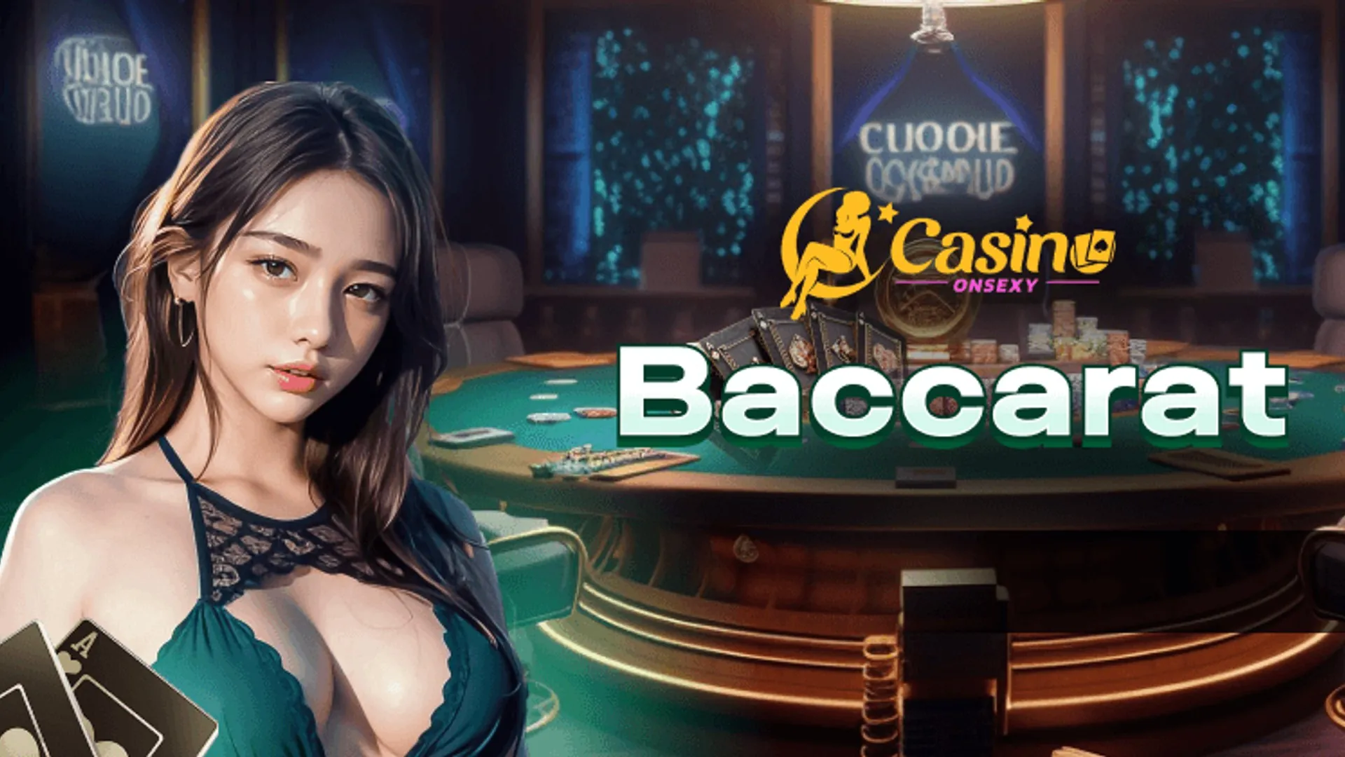 Bàn chơi Poker chuyên nghiệp với chip và bài
